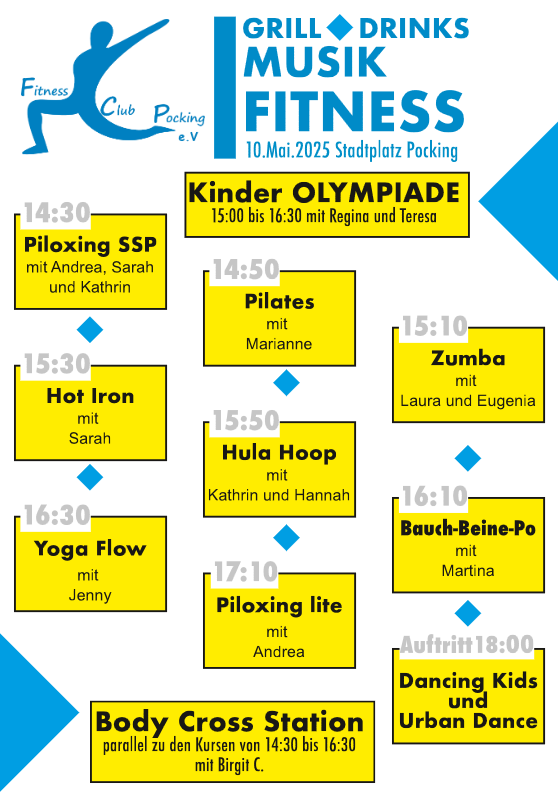 Fitness in der Stadt 10.Mai 2025