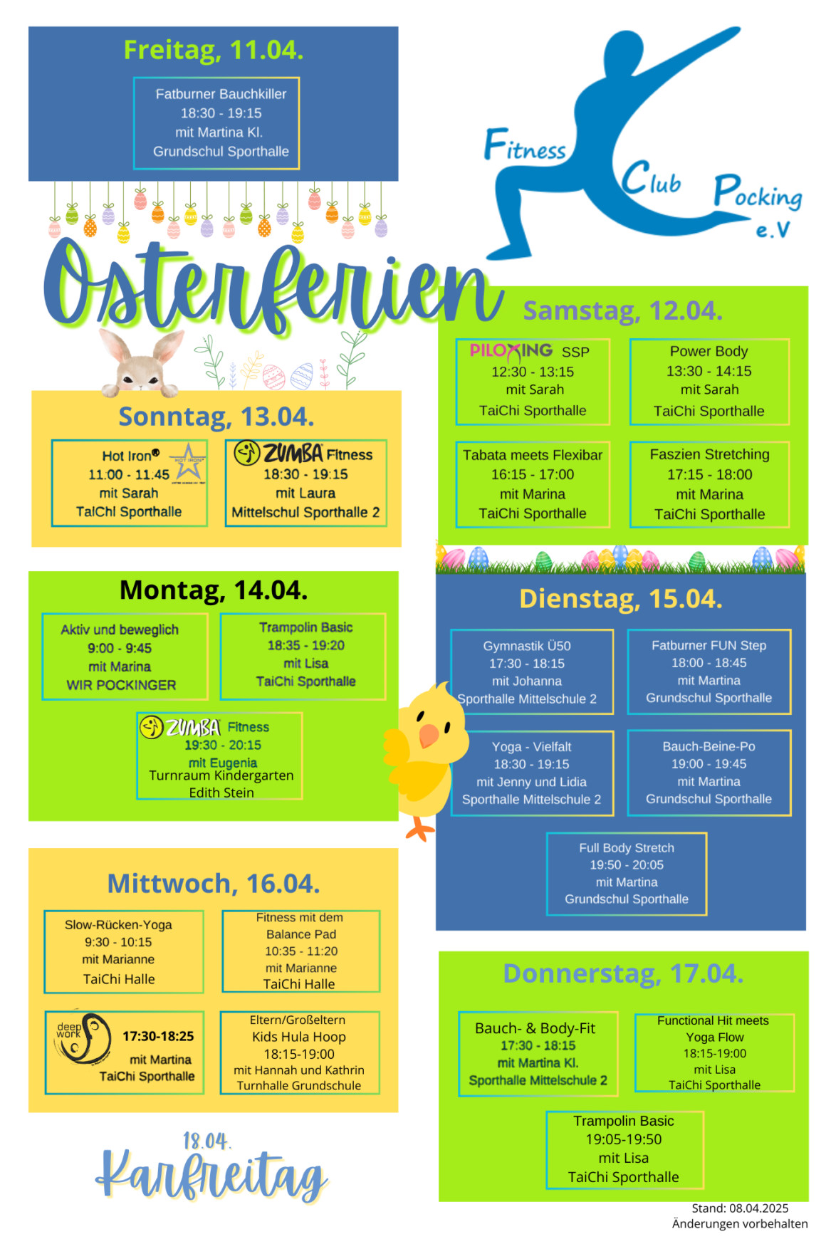 Fitness in der Stadt 10.Mai 2025